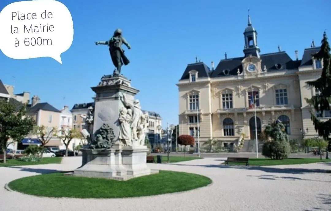 L'Appartement 7 - Centre Ville-Parking-Tv-Wifi Tarbes 0*,
